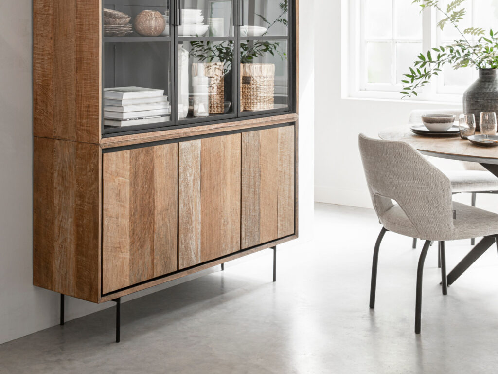 must living vitrinekast