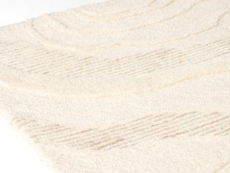 Vloerkleed Caldas - 160x230cm - off white (2) structuur in vloerkleed