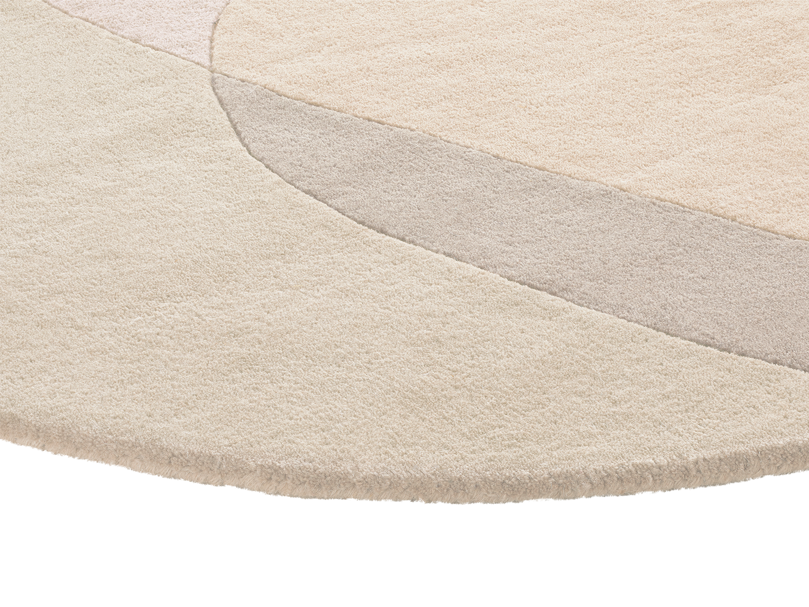 organisch vloerkleed beige