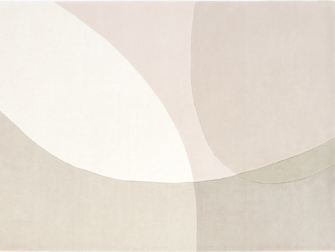 Vloerkleed Shades 200x290cm rechthoek - white 100 (2) rechthoekig vloerkleed laagpolig