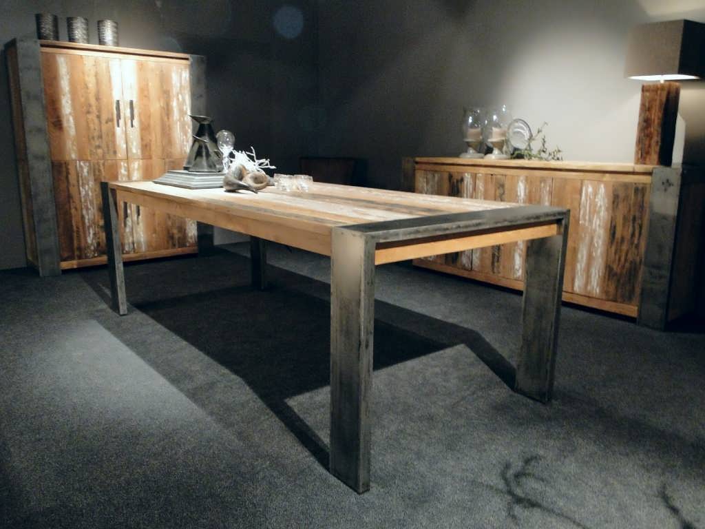constant Kers Ontslag Asmund tafel gemaakt van oud teakhout | RobuusteTafels.nl